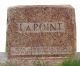 Headstone - Frank Lapoint, Bessie Miles Lapoint and Dorothea Lapoint